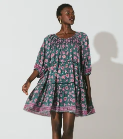 Jessa Mini Dressjade Floral