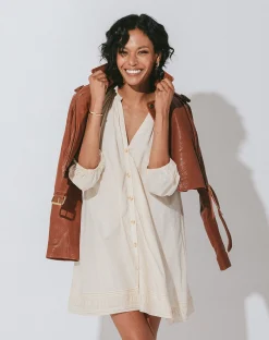 Leather Jacketcognac