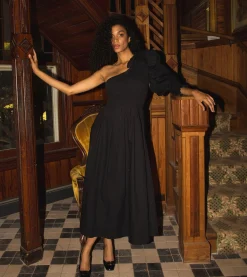 Leonie Ankle Dressblack