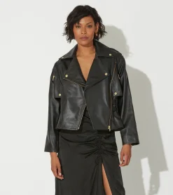 Maeve Leather Jacketblack